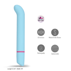 Maia MARNI - Blue 17.1 cm USB Rechargeable Vibrator