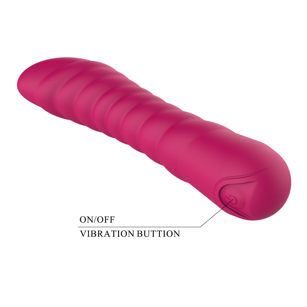 Party Up JAYLEI 14.6 cm USB Vibrator - Pink