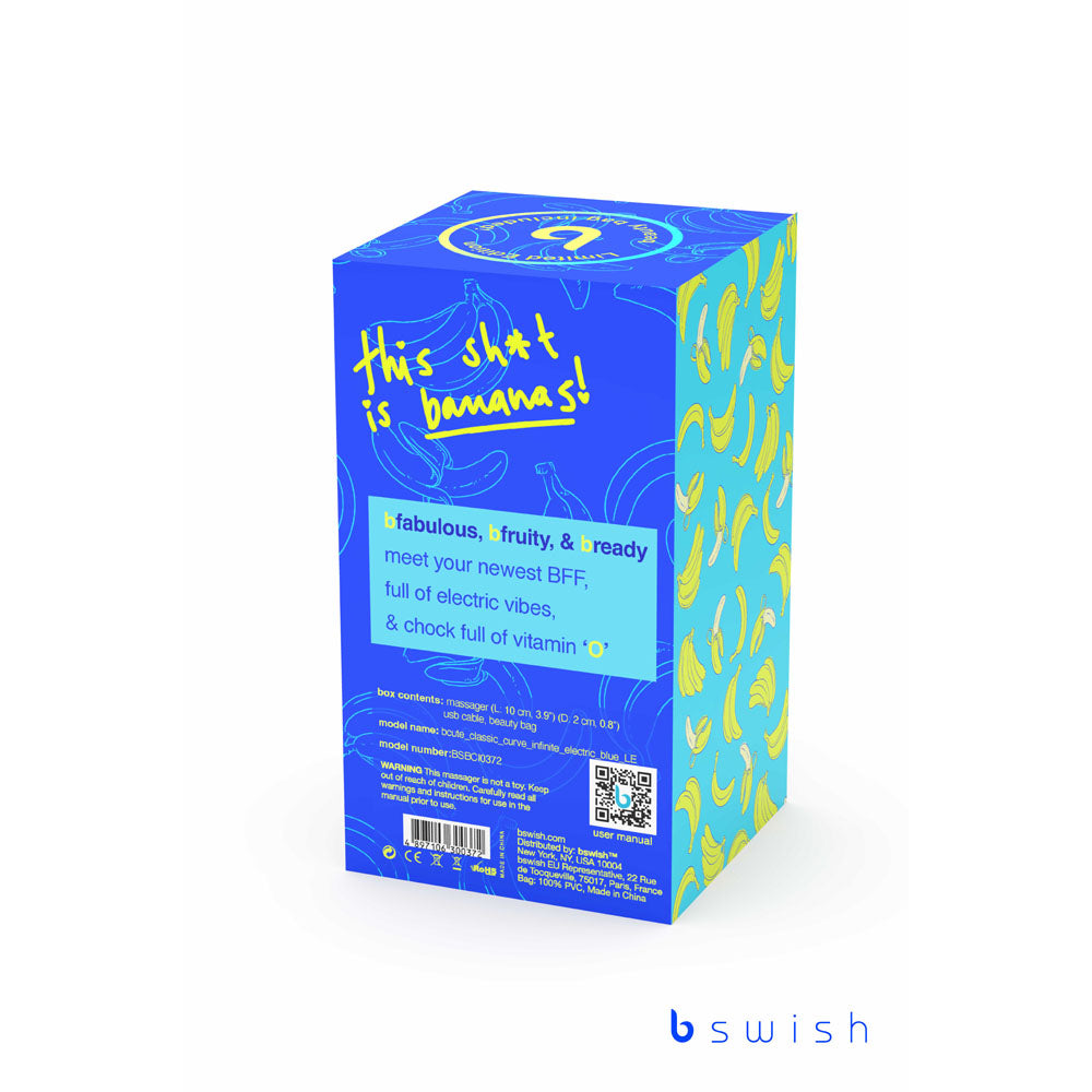 Bcute Curve Infinite Classic Limited Edition- Mini G-Spot Vibe