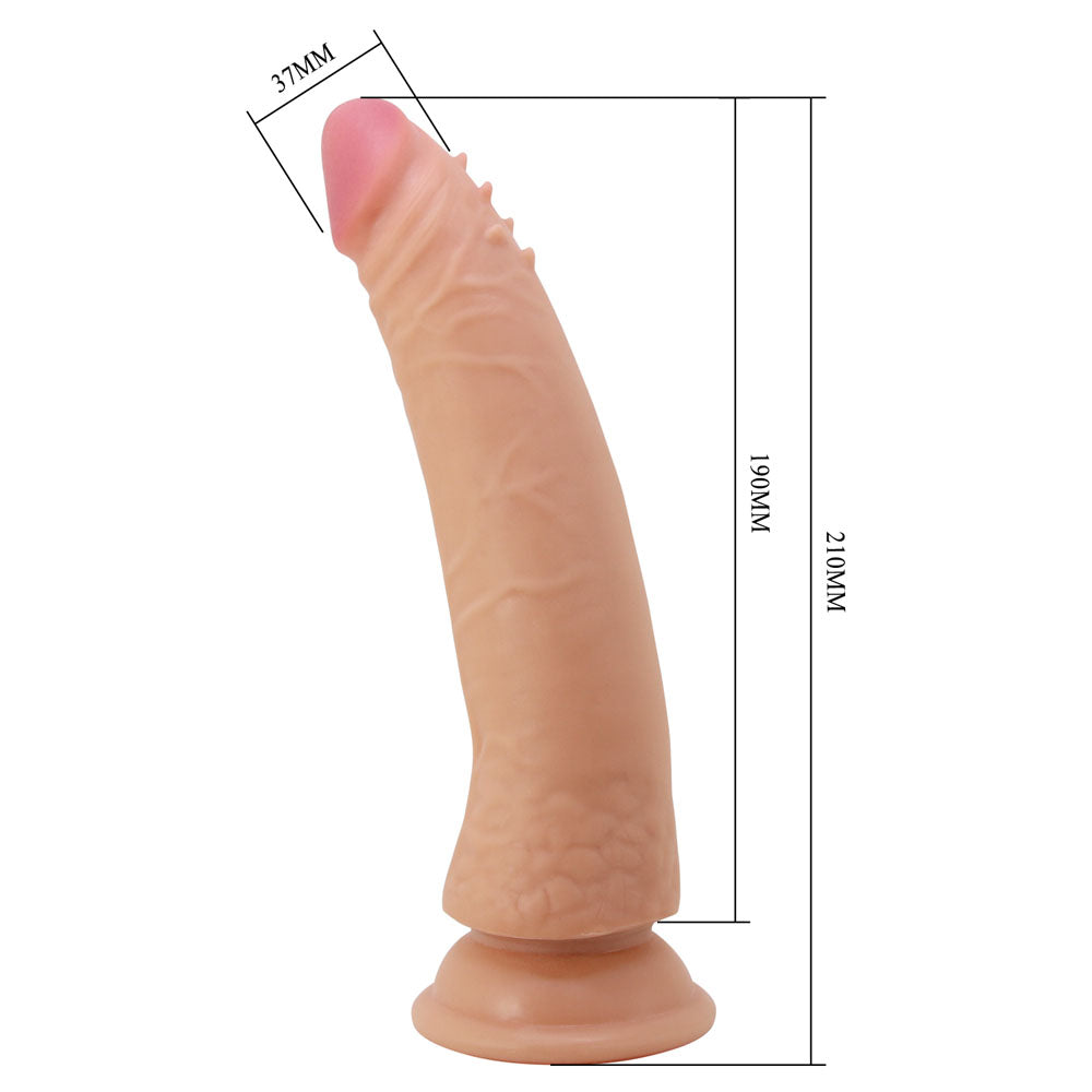 Party Up STEVEN Slide Skin 21 cm Flexible Dildo - Flesh