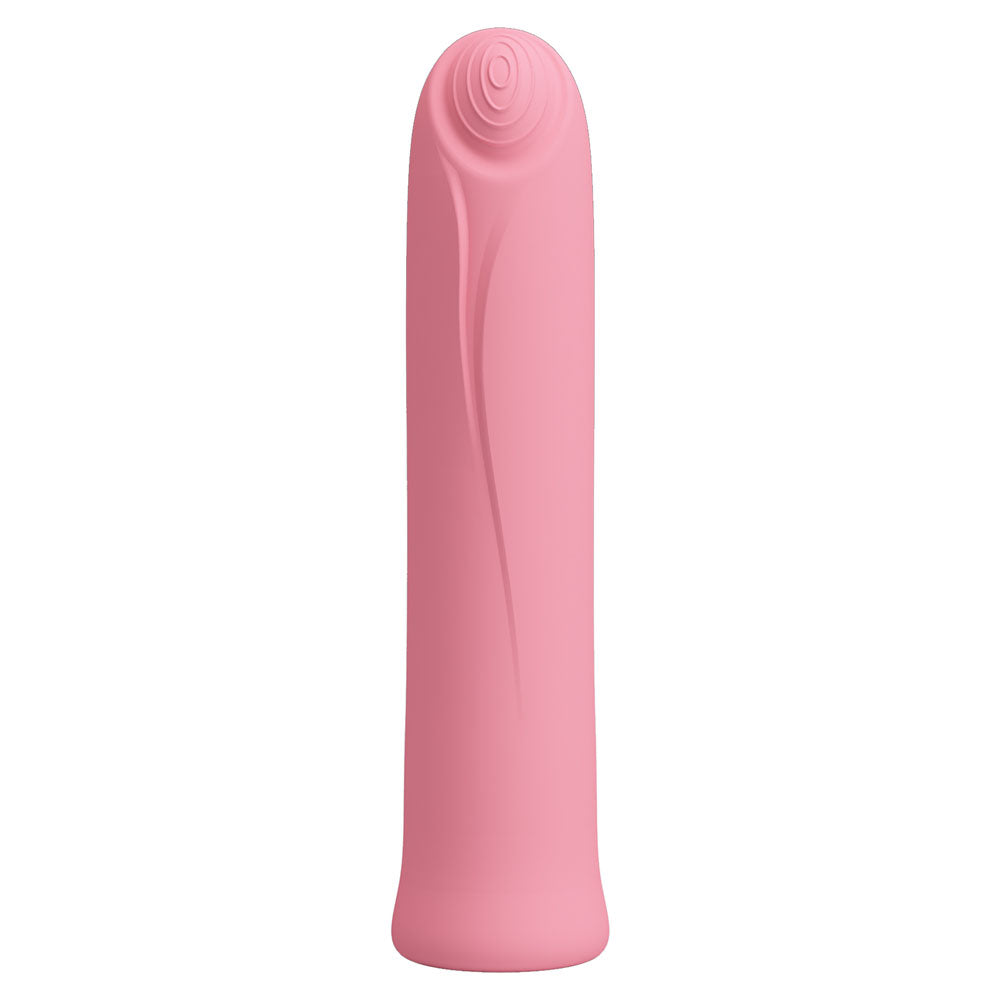 Party Up EDISON 10.3 cm USB Rechargeable Vibrating Bullet - Pink