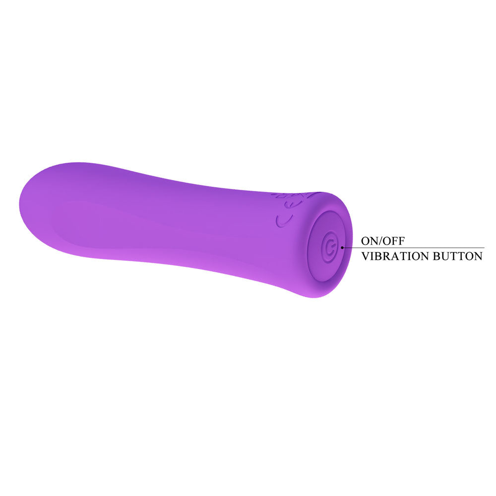 Party Up GARY Bullet 10.2 cm USB Rechargeable Bullet - PURPLE