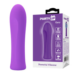 Party Up GARY Bullet 10.2 cm USB Rechargeable Bullet - PURPLE