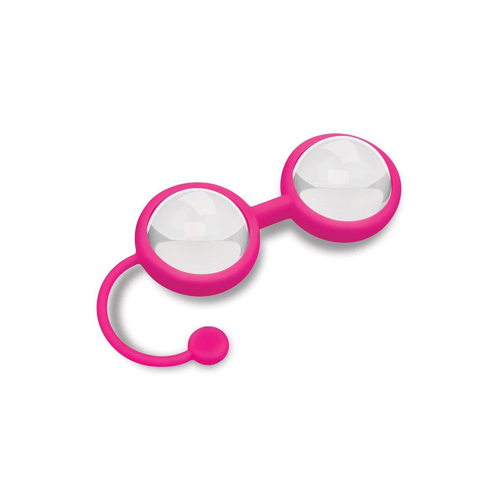 Bodywand Squeeze Crystal Glass Weighted Kegel Balls Set
