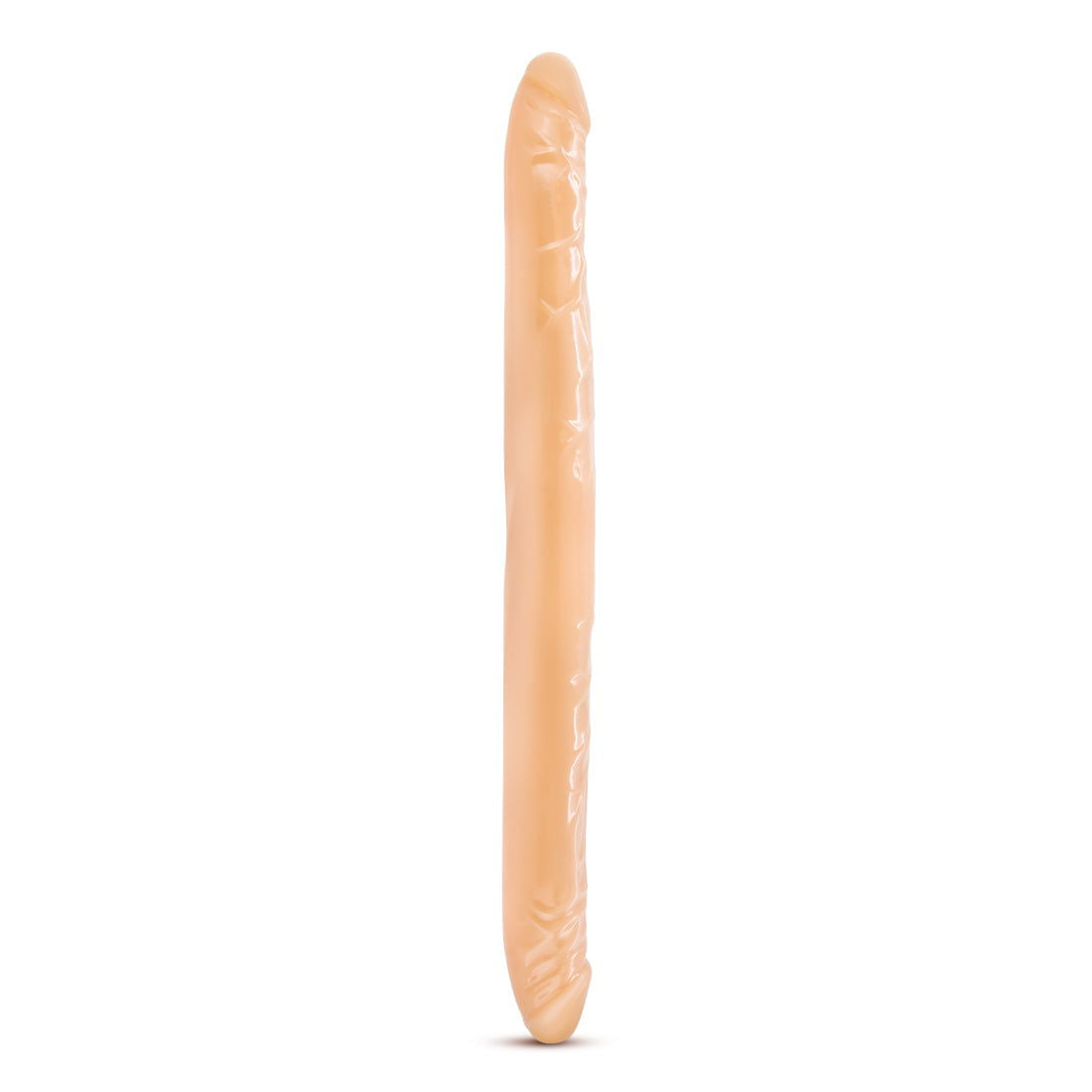 B Yours Double Dildo Beige 16in - Shhh...