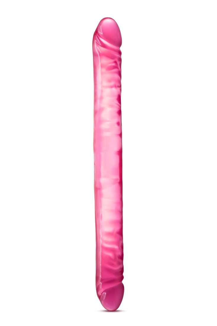 B Yours Double Dildo Pink 18in - Shhh...