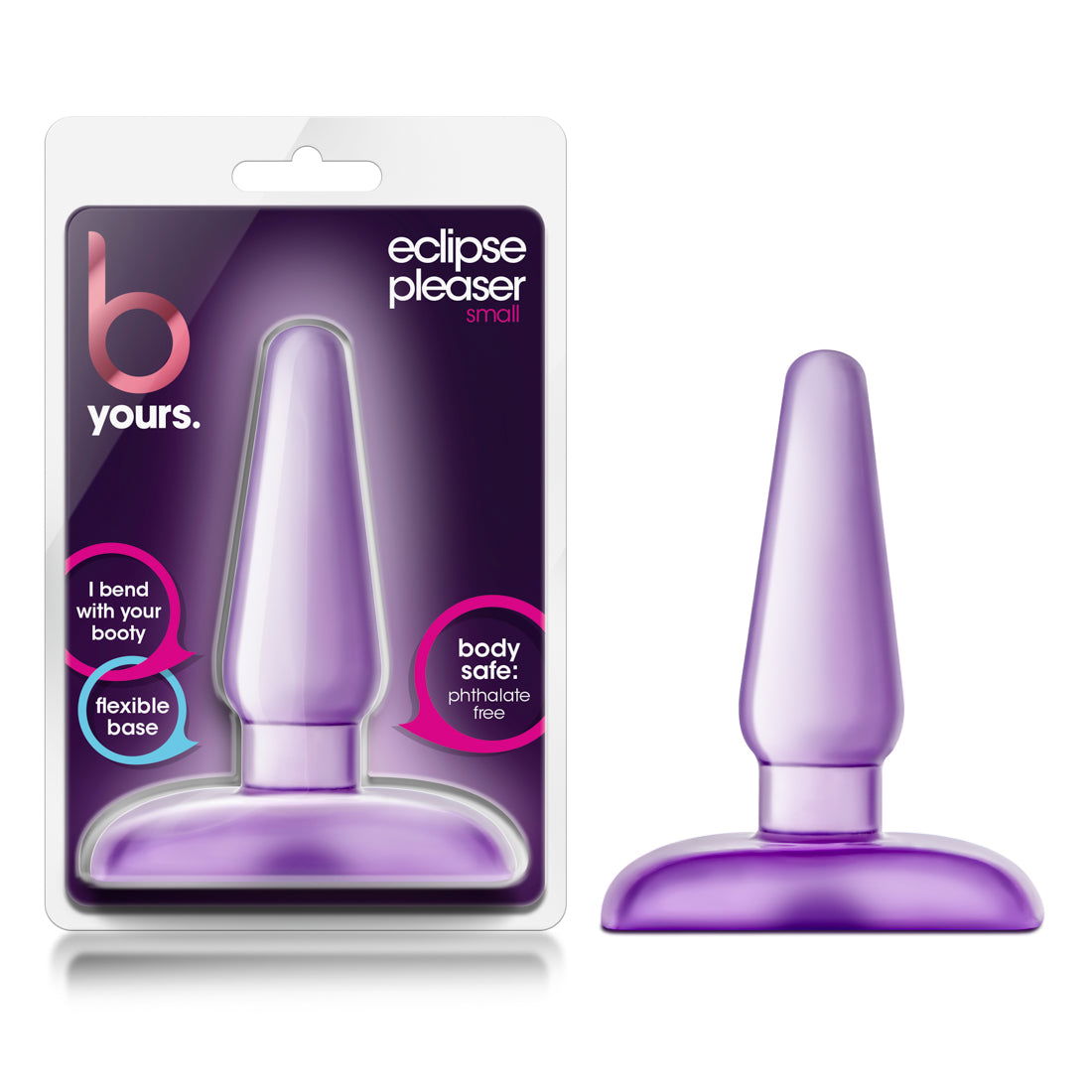 B Yours Eclipse Pleaser plug Small Purple - Shhh...
