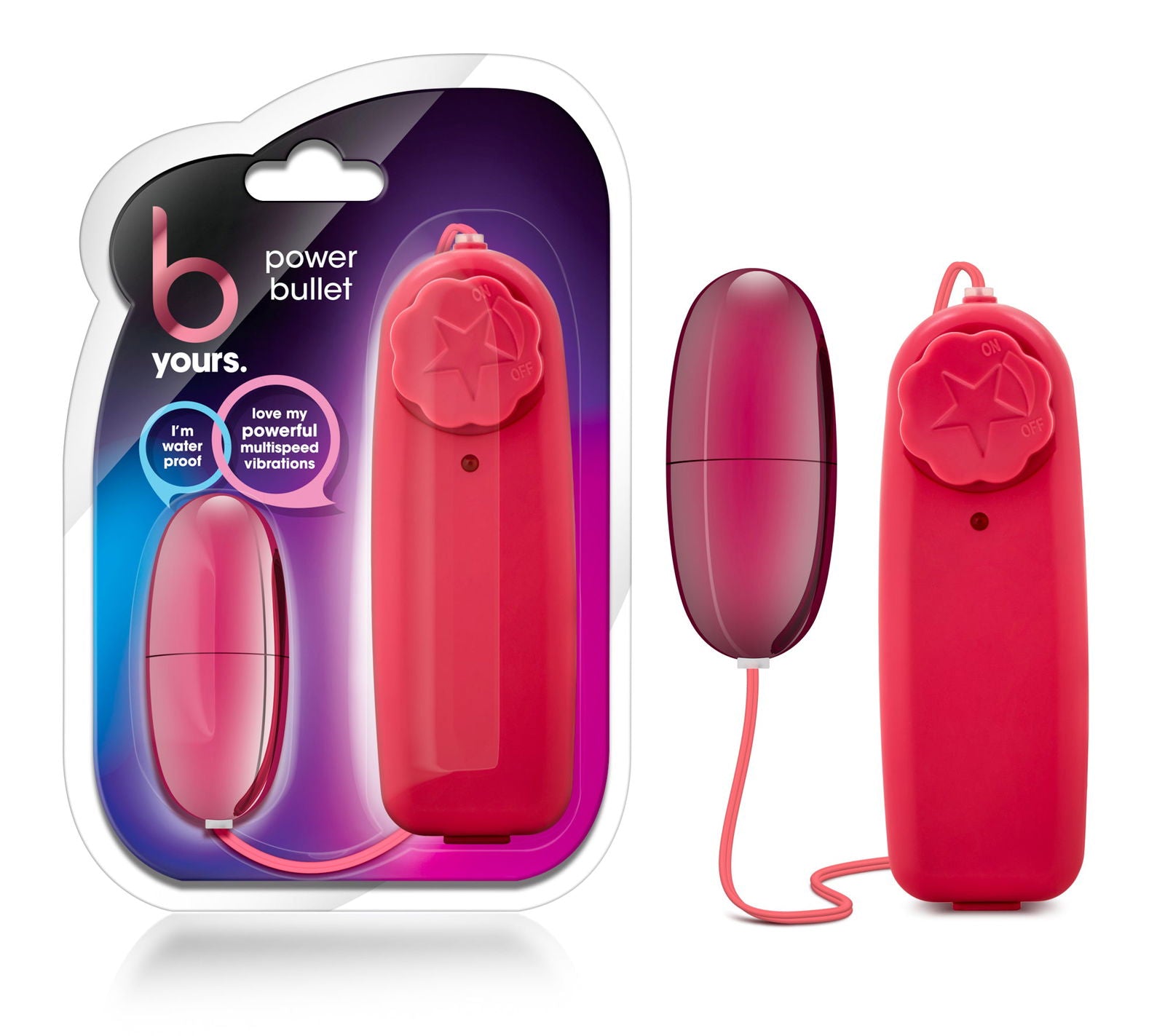 B Yours Power Bullet Cerise - Shhh...