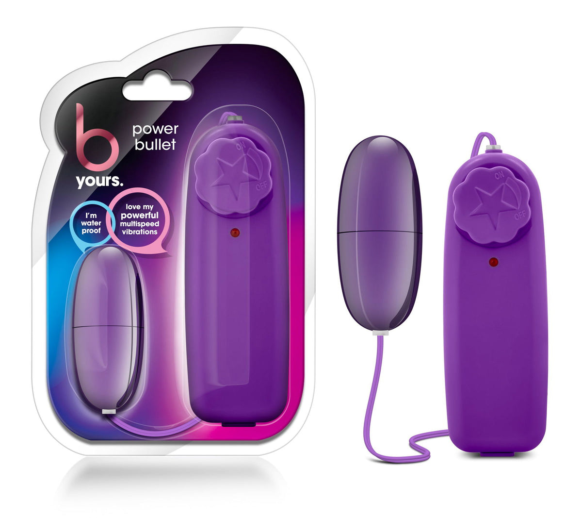 B Yours Power Bullet Purple - Shhh...