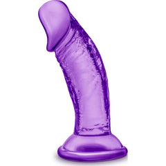 B Yours Sweet N Small Dildo with Suction Cup 10cm - Purple - Shhh...
