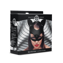Bad Kitten leather mask AND anal plug tail - Shhh...