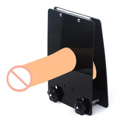 Acrylic Ball Crusher - Adjustable BDSM Testicle Crushing Device