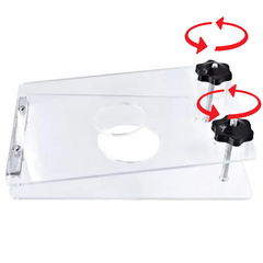 Acrylic Ball Crusher - Adjustable BDSM Testicle Crushing Device