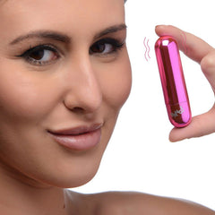 Bang! 10X Vibrating Metallic Bullet - Pink - Shhh...