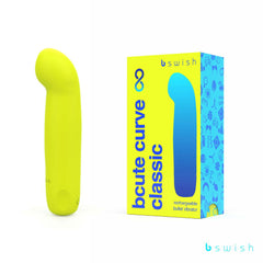 Bcute Curve Infinite Classic Mini G-Spot Vibe - Citrus - Shhh...