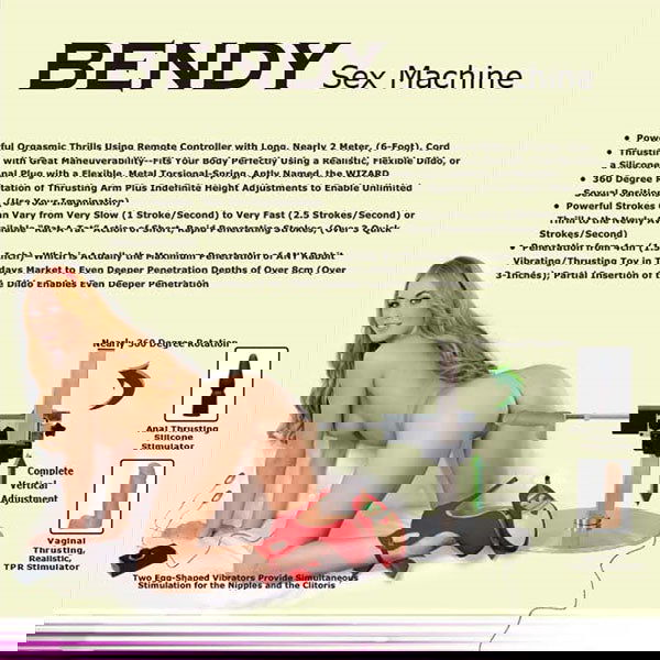 Bendy Sex Machine - Mains Powered Sex Machine - Shhh...