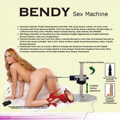Bendy Sex Machine - Mains Powered Sex Machine - Shhh...