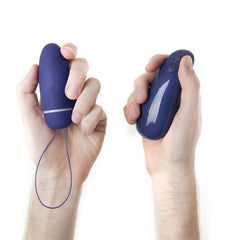 Bnaughty Deluxe Unleashed midnight blue Bullet with remote - Shhh...
