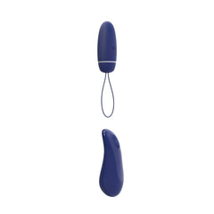 Bnaughty Deluxe Unleashed midnight blue Bullet with remote - Shhh...