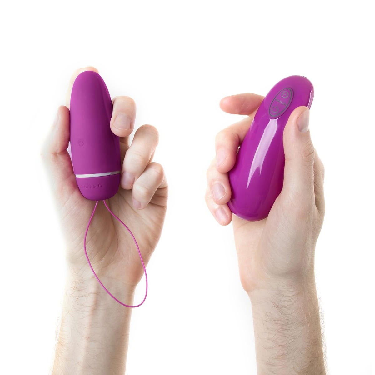 Bnaughty Deluxe Unleashed raspberry Bullet with remote - Shhh...