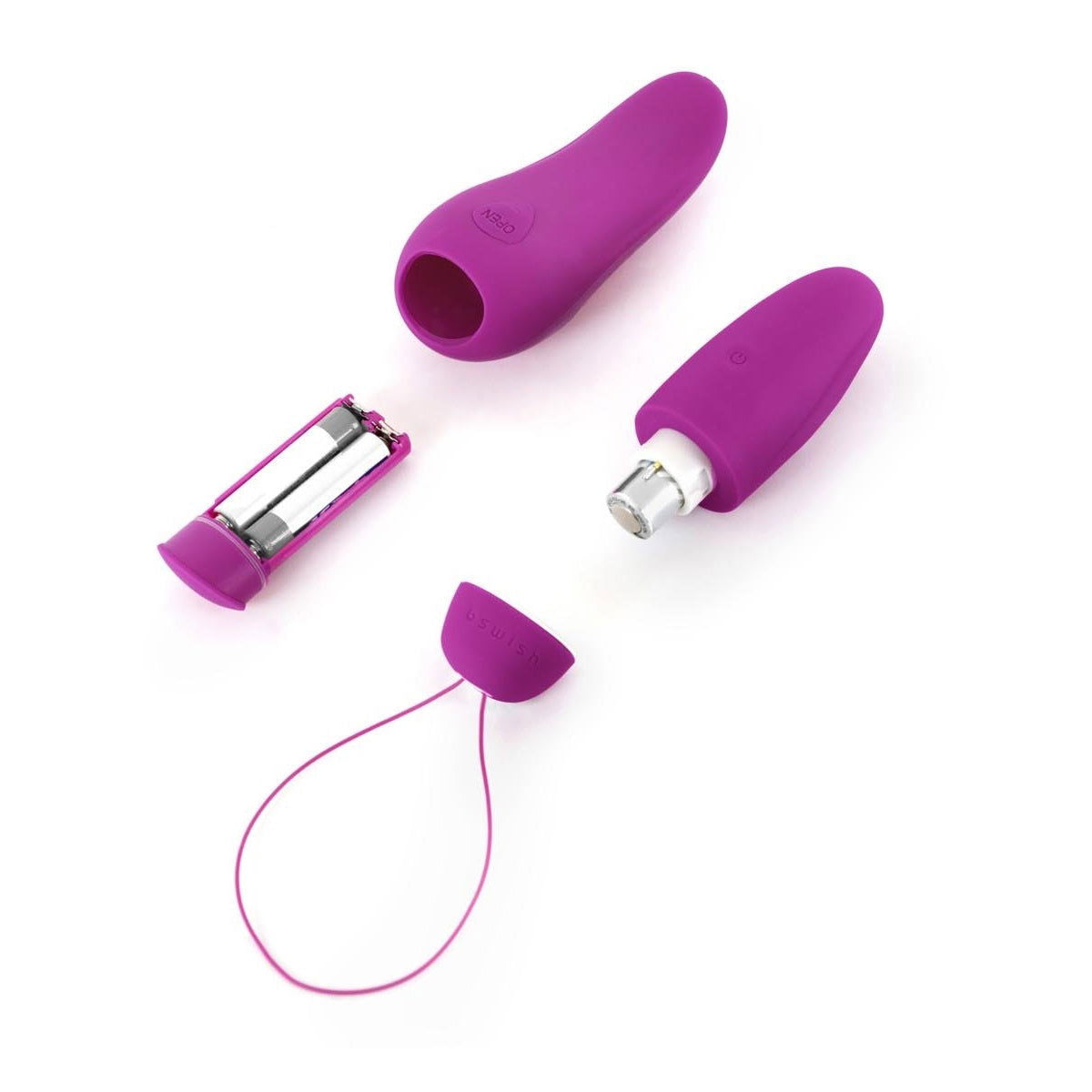 Bnaughty Deluxe Unleashed raspberry Bullet with remote - Shhh...