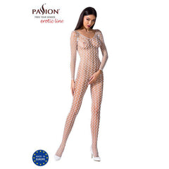 Bodystocking BS068 White - One Size fits most - Shhh...