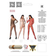 Bodystocking BS068 White - One Size fits most - Shhh...
