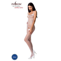 Bodystocking BS071 White - One Size fits most - Shhh...