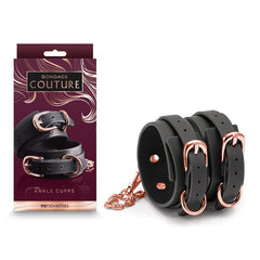 Bondage Couture Ankle Cuffs -  -  Restraints - Shhh...