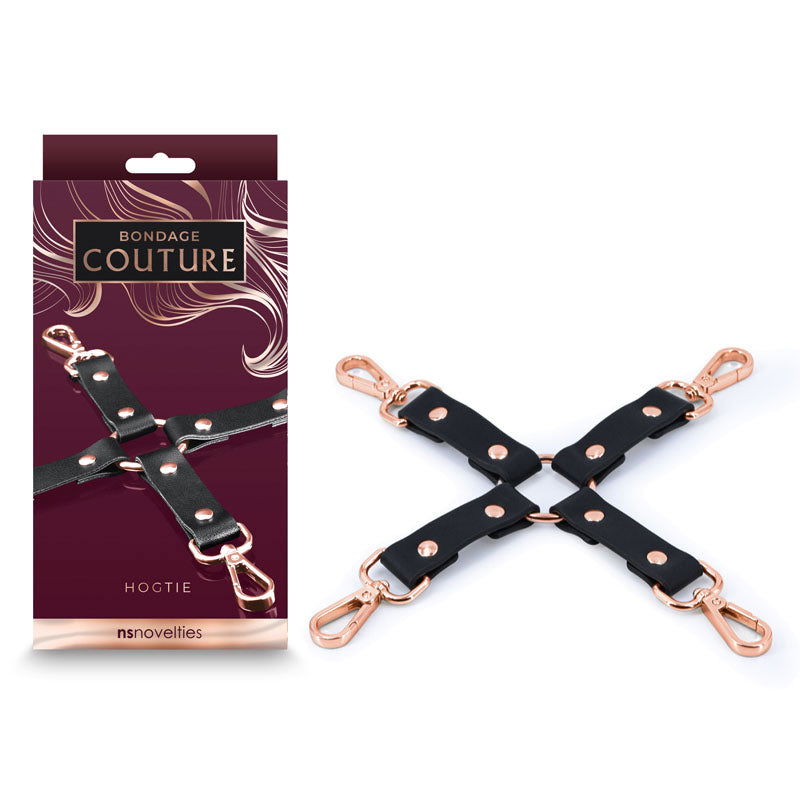 Bondage Couture Hog Tie -  - Blue Hog Tie Restraint (No Cuffs Included) - Shhh...