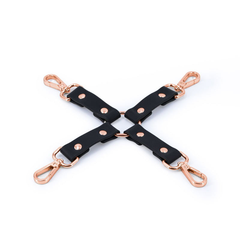 Bondage Couture Hog Tie -  - Blue Hog Tie Restraint (No Cuffs Included) - Shhh...