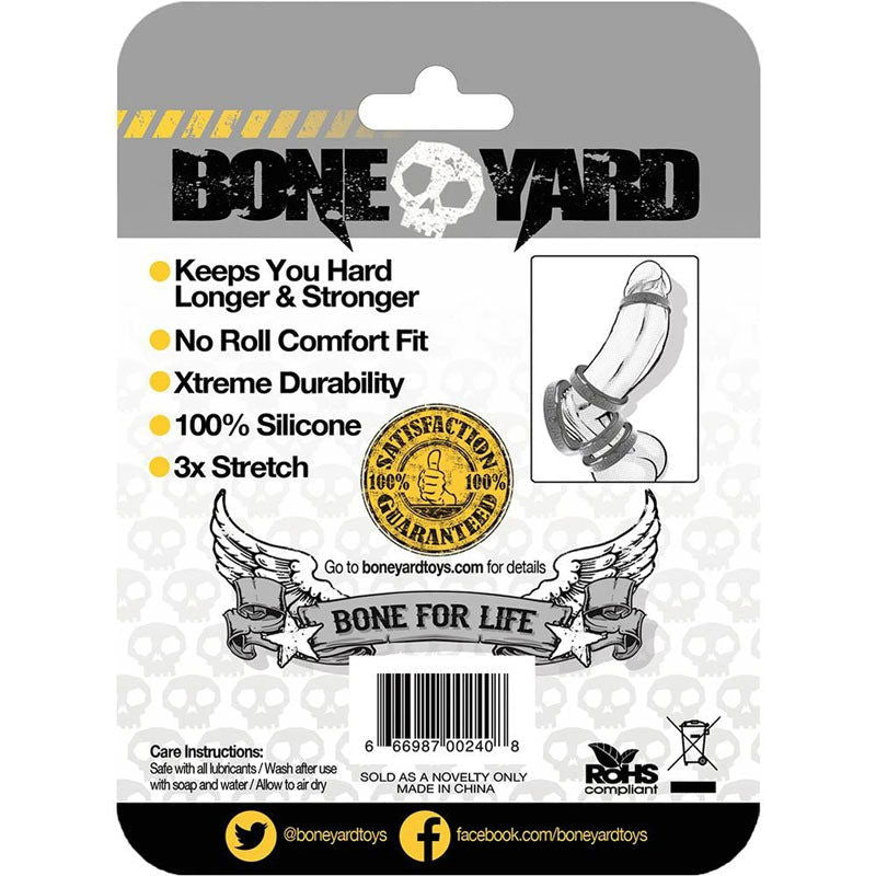 Boneyard Silicone Ring 40mm - Shhh...