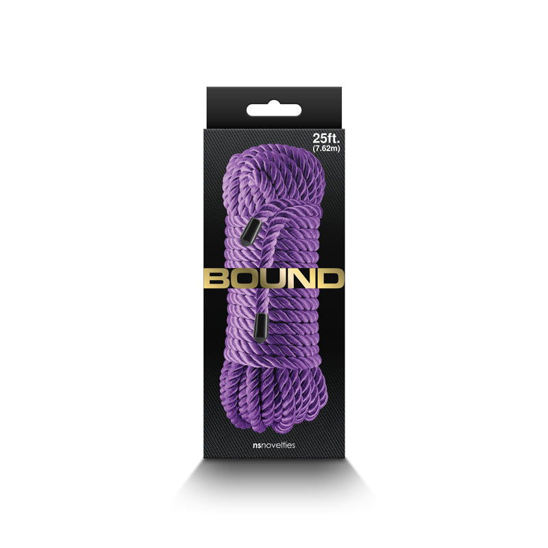 Bound Bondage Rope - 7.6m Purple - Shhh...
