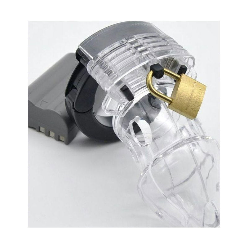 Brutus Alpha Chastity Cage Clear - Shhh...
