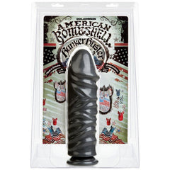 Bunker Buster LARGE 27cm Anal Dildo Gun Metal - Shhh...