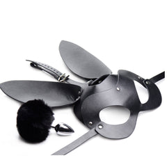 Bunny Tails - Anal Plug and Mask Set - Shhh...
