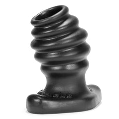 Butthole-2 Hollow Plug Medium Black - Shhh...