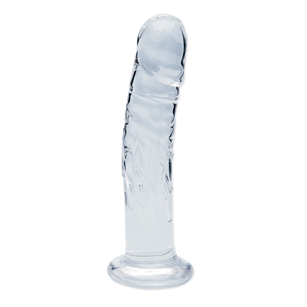 Clarity - Seraphic Rapture - Clear 17.8 cm Glass Dildo