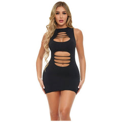 Cant Commit Dress Black - One Size fits Most - Shhh...