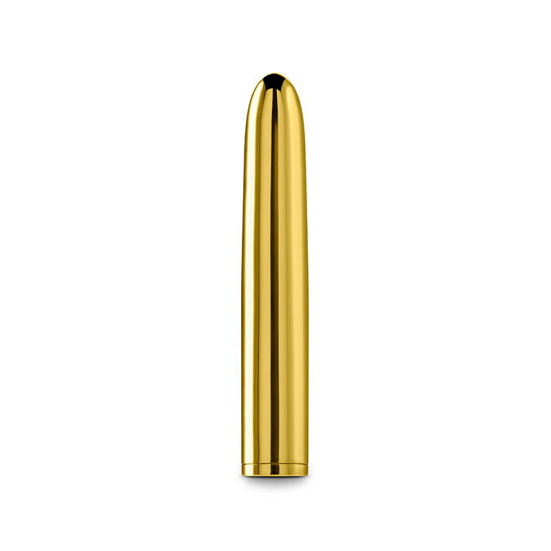Chroma 17 cm USB Rechargeable Smooth Basic Vibrator - Gold - Shhh...