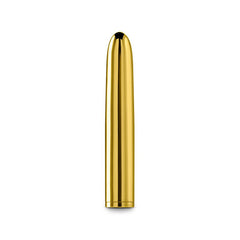 Chroma 17 cm USB Rechargeable Smooth Basic Vibrator - Gold - Shhh...