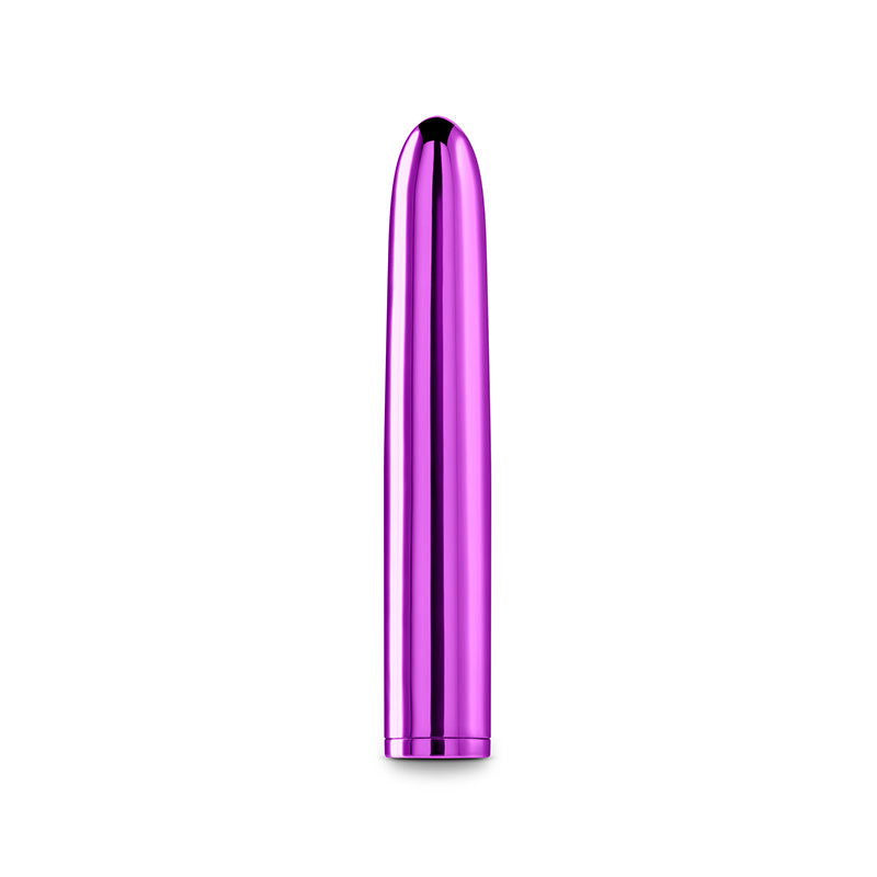 Chroma 17 cm USB Rechargeable Smooth Basic Vibrator - Metallic Purple - Shhh...