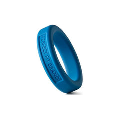 Classic Silicone Medium Stretch Penis Ring 36mm Blue - Shhh...