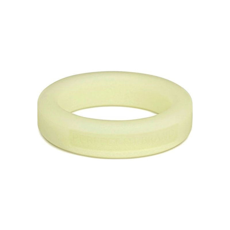 Classic Silicone Medium Stretch Penis Ring 36mm Glow In The Dark - Shhh...