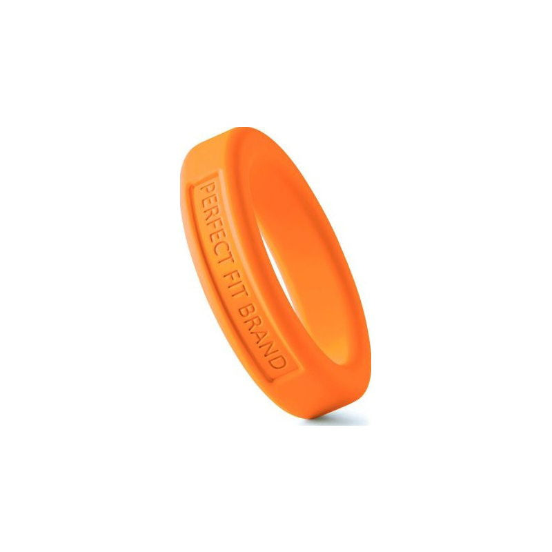 Classic Silicone Medium Stretch Penis Ring 36mm Orange - Shhh...