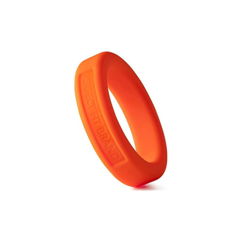 Classic Silicone Medium Stretch Penis Ring 36mm Orange - Shhh...