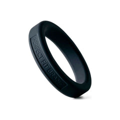 Classic Silicone Medium Stretch Penis Ring 44mm Black - Shhh...