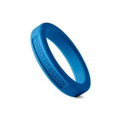 Classic Silicone Medium Stretch Penis Ring 44mm Blue - Shhh...