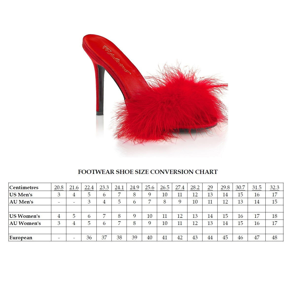 Classique 01F Slipper with 4 inch heel - Red - Shhh...