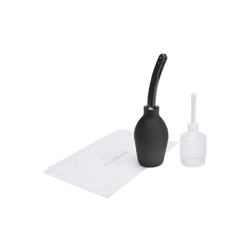 CleanScene 4 Piece Medical Grade Douche Set with Soft Nozzle - Shhh...